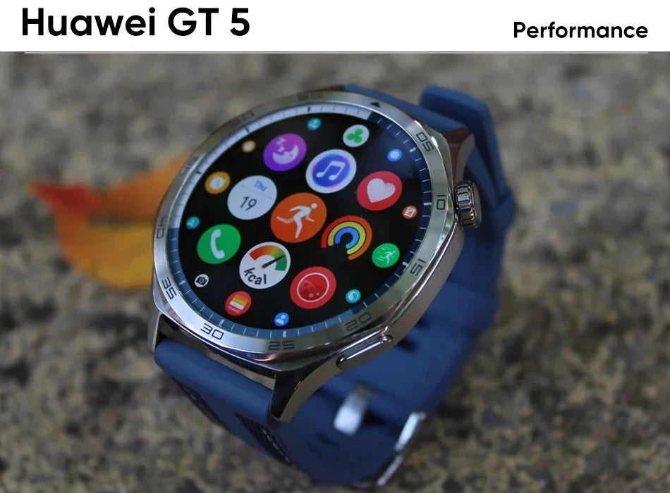 HUAWEI Watch GT 5 Smartwatch Global Version  Buit-in Map Replay Message compatible with iOS and Android 14 Days Battery Life