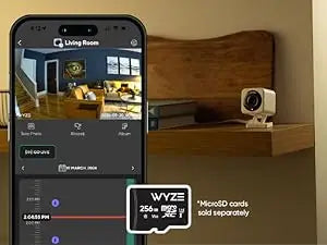 Wyze Cam v4, 2K HD Wi-Fi Smart Home Security Camera, Indoor/Outdoor Use, Pet/Baby Monitor, Motion Activated Spotlight/Siren,