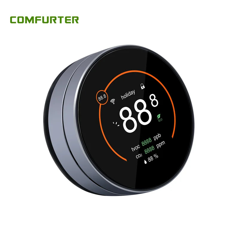 Comfurter 24V Multi-stage Cooling Heating Smart Thermostat WIFI Home Heat Pump Controller For Heat Pump System Air Conditioner