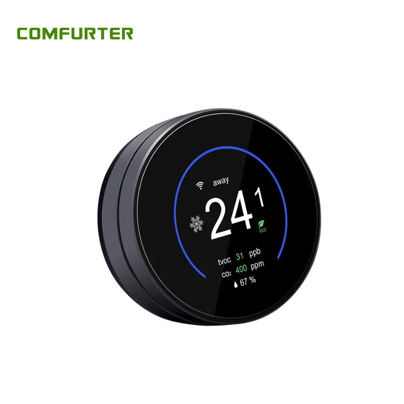 Comfurter 24V Multi-stage Cooling Heating Smart Thermostat WIFI Home Heat Pump Controller For Heat Pump System Air Conditioner