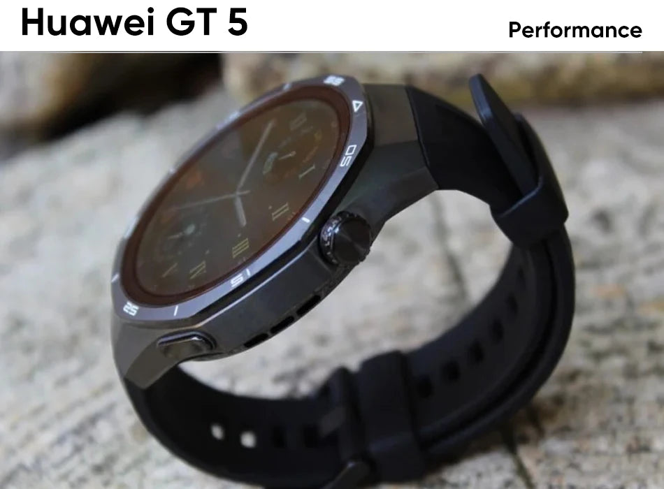 HUAWEI Watch GT 5 Smartwatch Global Version  Buit-in Map Replay Message compatible with iOS and Android 14 Days Battery Life